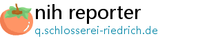 nih reporter